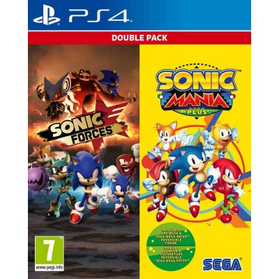 Комплект Sonic Forces + Sonic Mania Plus [PS4, русские субтитры]